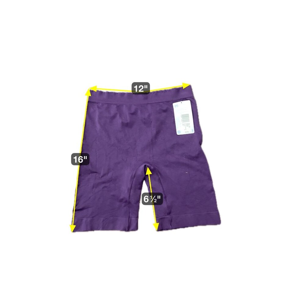 Jockey Womens Slipshort Microfiber Stretch XXL Purple Undergarment Smooth Fit - Picture 6 of 8